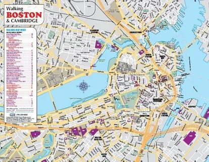 Street Map Of Boston Area