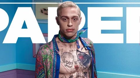 Pete Davidson's 'Paper' Magazine Cover Hints at His 'BDE' --