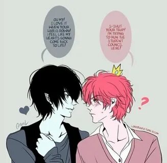 Image result for marshall lee x prince gumball Adventure tim