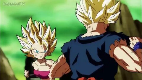 Goku SSJ2 VS Caulifla SSJ2 (HD) - Capítulo 113 - YouTube