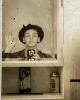 Frank Sinatra on Instagram: "📸 "A 'selfie' from the 1930's. 