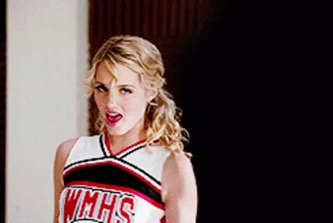 Glee Quinn Fabray GIF - Glee Quinn Fabray Pointing - Discove