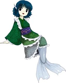 Wakasagihime from Touhou Project Minecraft Skin