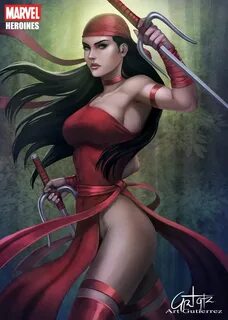 Elektra by ArTGutierrez on deviantART Marvel heroines, Marve