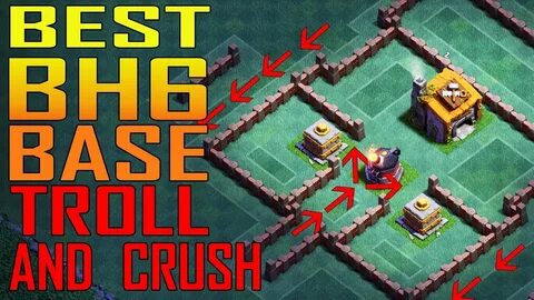 BEST BH6 BASE / Builder Hall 6 Base Layout Design / BH6 / Cl