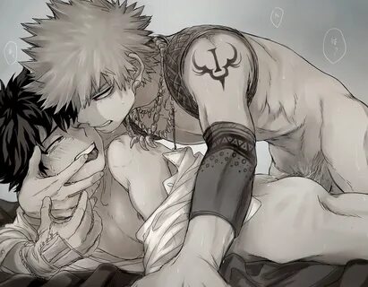 Bakudeku porn manga