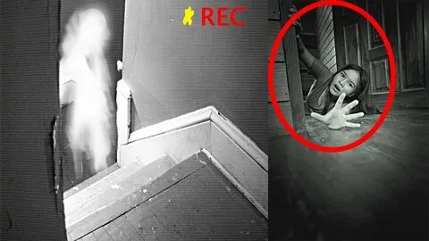 Ghost Hunting In An Abandoned Building Caught On CCTV Camera