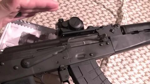 Midwest Industries AK Mini Dot Mount + Primary Arms - YouTub