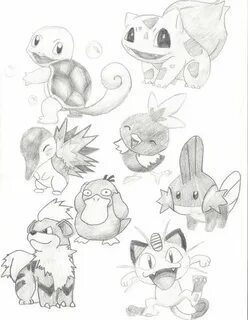 Pencil Sketch Of Pokemon