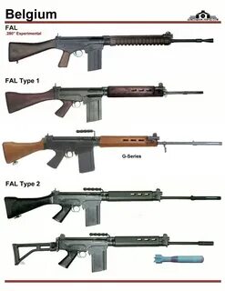 Бельгия: FN FAL .280 Experimental, FN FAL ... - Арсенал - Га