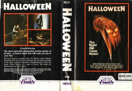 Halloween (1978) VHS cover Classic horror movies posters, Vh