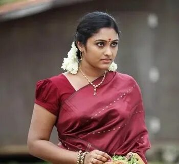 Sreeja Chandran Tv Actress Actresses, Fashion, Aunty in sare