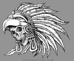 In my sketchbook Aztec art, Aztec tattoo designs, Indian sku