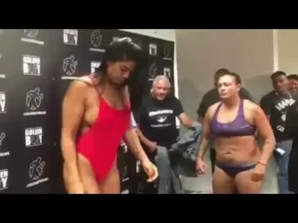 Weigh-in - Eliza Olson vs. Maricela Cornejo - YouTube