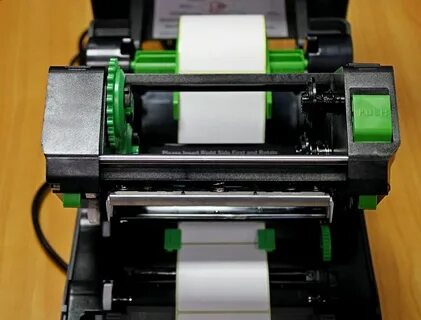 TSC TE200 термотрансферный принтер этикеток, настройка печат