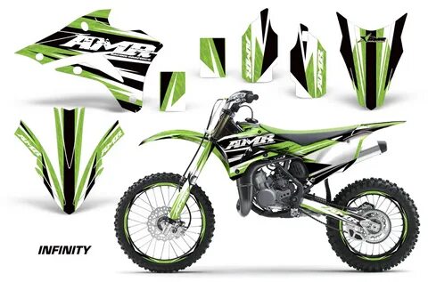 Kawasaki Motocross Dirt Bike Graphic Kit KX85/100- 2014-2020