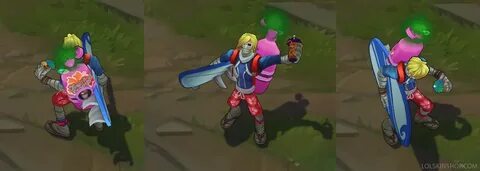 Surfer Singed - League of Legends skin - LoL Skin