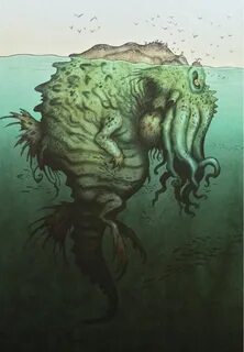 Hedendom - Kraken This legendary giant sea monster is said..