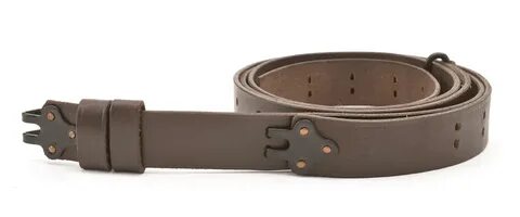 M1907 MILITARY LEATHER RIFLE SLING Dated 1942 M1GARAND SPRIN