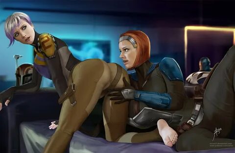 Bo-Katan and Sabine Wren - Arion69 - Star Wars