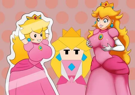 Oddrich 🔞 på Twitter: "Princess Peach and Paper Peach got th