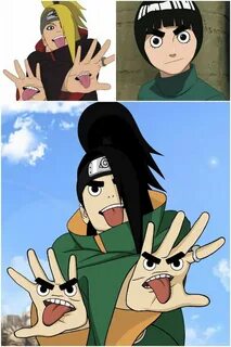 Deidara x Rock Lee - 9GAG