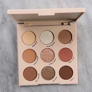 ColourPop Going Coconuts Eyeshadow Palette Review & Swatches