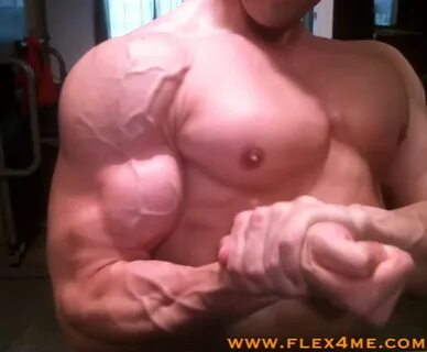 Mark is Super Ripped and Vascular - Flex4Me