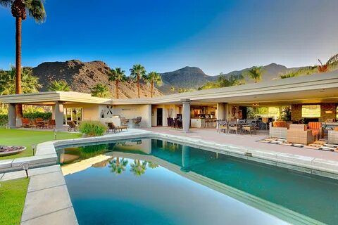 Famous Houses in Palm Springs - The Bing Crosby Estate Mid c