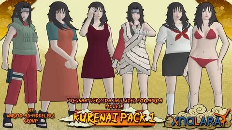 Naruto - Kurenai PACK 1! (FOR XPS) by MVegeta on DeviantArt