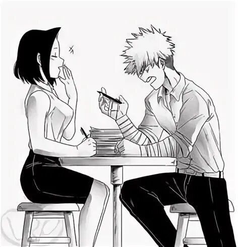 Идеи на тему "Bakugou x yaoyorozu" (28) аниме, манга, пары а