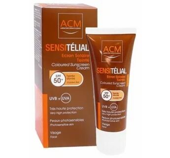 Тонирующий солнцезащитный крем для лица ACM Tint SPF50 + Sen