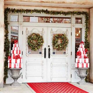 18 Wonderful Christmas Front Porch Decorations - Top Dreamer