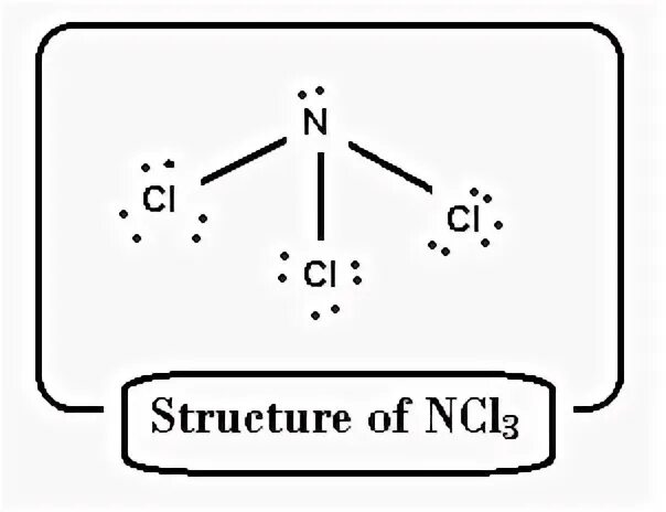 Lewis Dot Structure Of Ncl3 - Drawing Easy