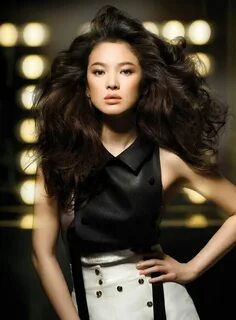 Song Hye Kyo 송혜교 Korean hairstyle, Asian hair, Hair styles