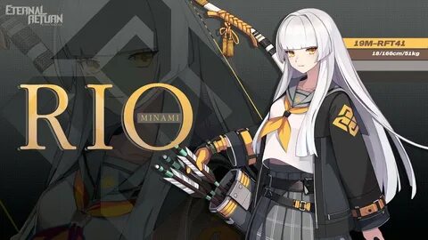 New Character Rio, the Archery Ace - Eternal Return - YouTube.