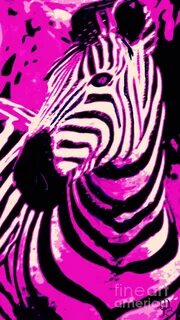 Картинки по запросу зебра арт Zebra, Hot pink zebra, Pink ph