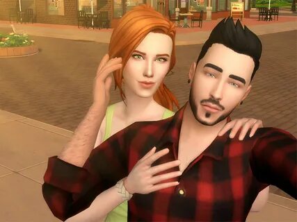 The Sims Resource - Soulmate Selfie Pose Pack - Set 2