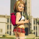Schoolgirl * UGAROMIX 3D PORN