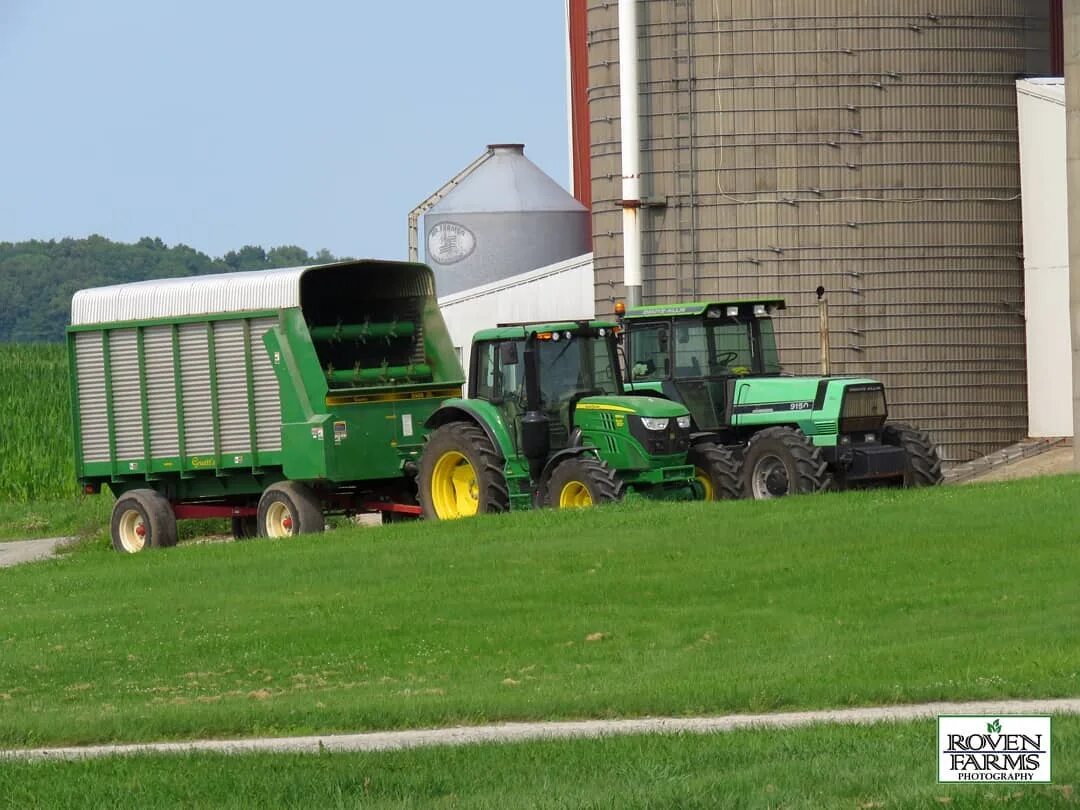 John Schomburg в Instagram: "Deutz 9150 on the blower, with a cool Gru...