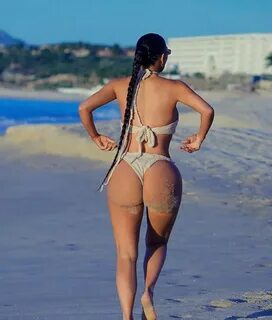 Kim Kardashian Shows Off Her Bikini Body in Mexico