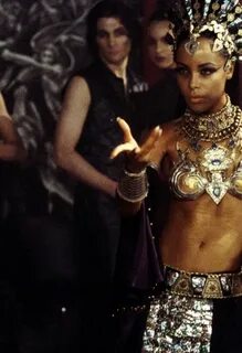 Love the costuming #Aaliyah #queenofthedamed Queen of the da