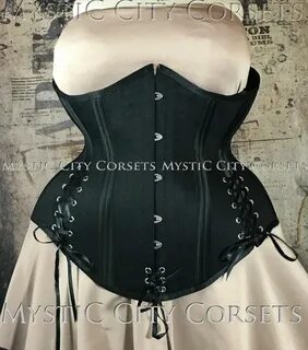 New MCC-81 plus size corset cotton underbust by MystiCCityCo