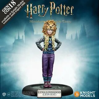 Harry Potter Miniatures Adventure Game: Luna Lovegood Lion H