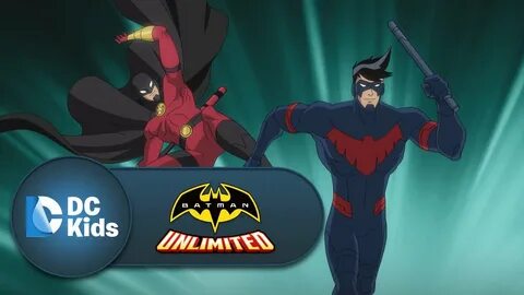 Nightwing and Red Robin vs. Silverback Batman Unlimited DC K