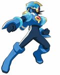 Megaman Aqua Cross Arte de personajes, Personajes de videoju