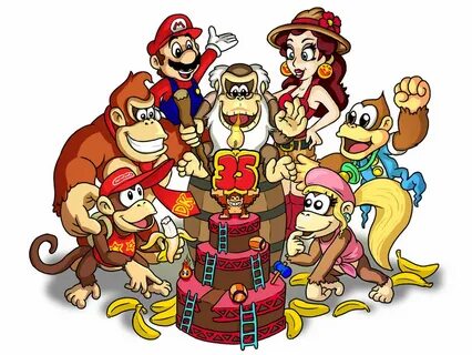 Donkey Kong 35th anniversary! by mattdog1000000 on DeviantAr