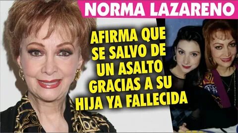 Norma Lazareno AFIRMA que se salvó de un ASA LTO gracias a s