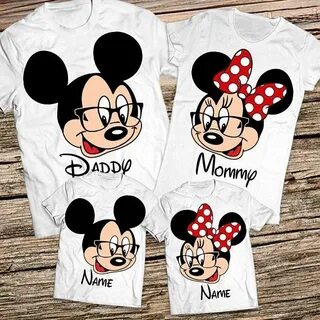 Disney glasses family shirt Disney family vacation shirts Di