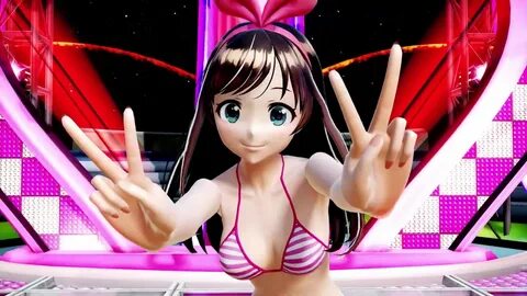 MMD) 4K で 画 質 を 上 げ る 方 法 Kizuna Ai &Vocaloids "CHANGE!!!!"(